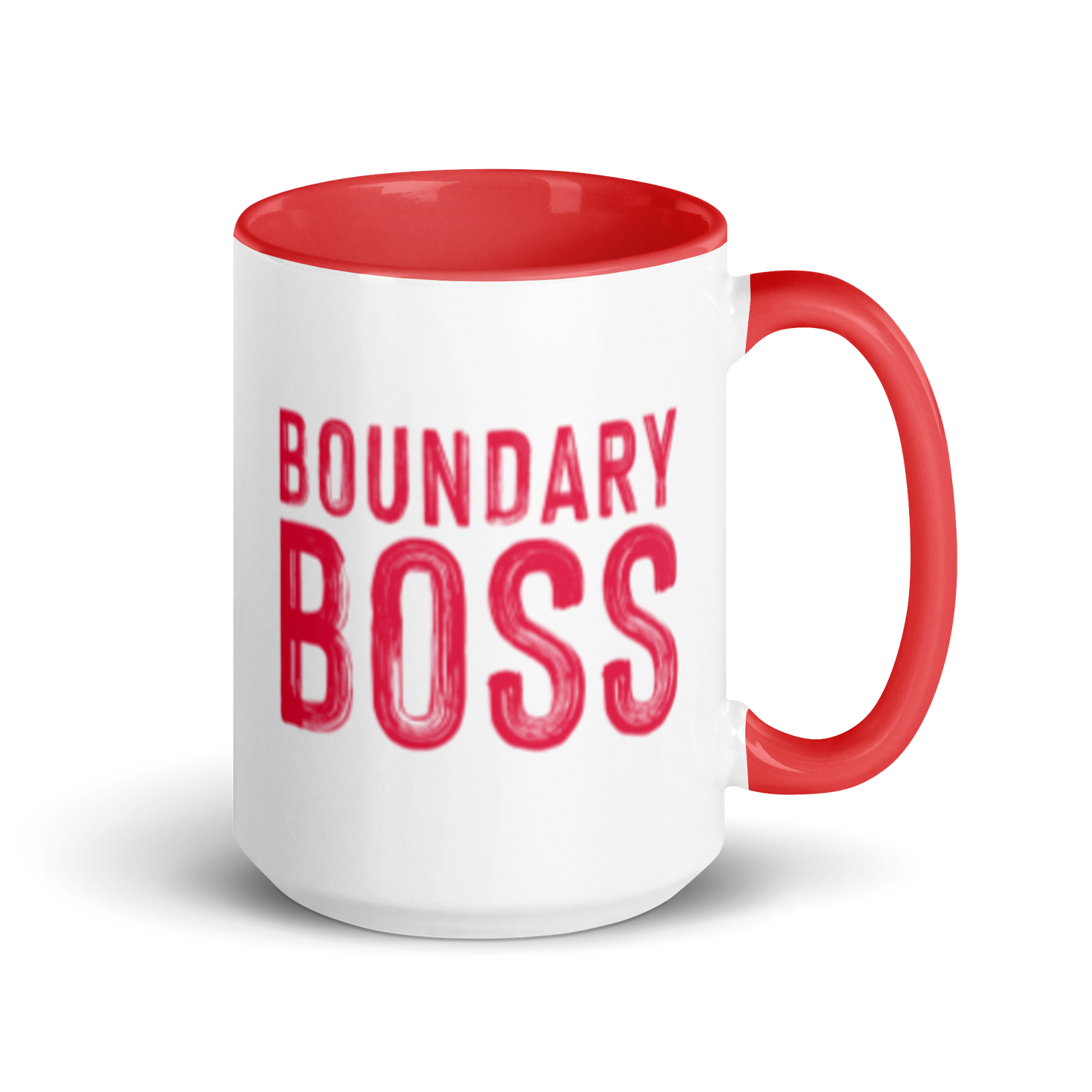 Boundary Boss Mug - Classic Logo Red